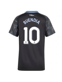 Aston Villa Emiliano Buendia #10 Replika Borta Kläder Dam 2025-26 Kortärmad